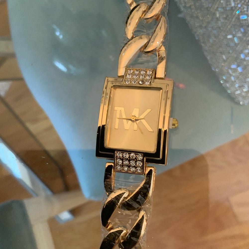 Michael Kors Gold and Black Women's Watch